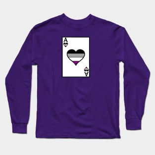 Ace of Hearts Long Sleeve T-Shirt